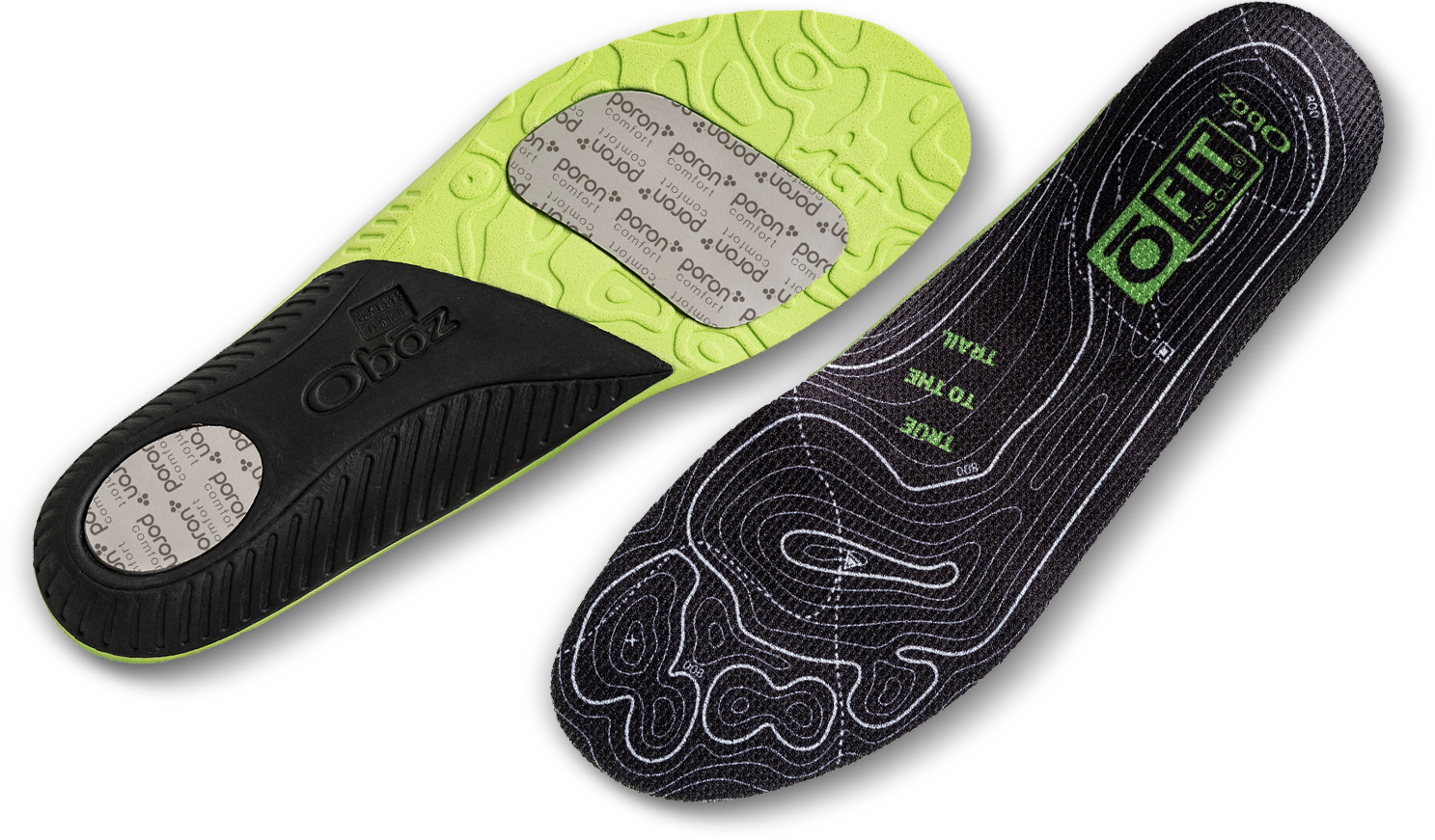 O Fit Insole Plus II Green