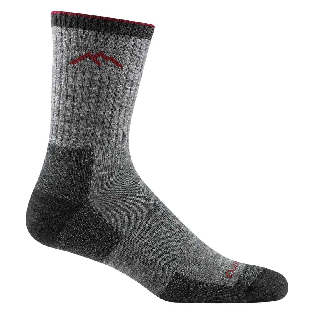 1466 Men's  Hiker Micro Crew Midweight Hiking Sock with Cushion