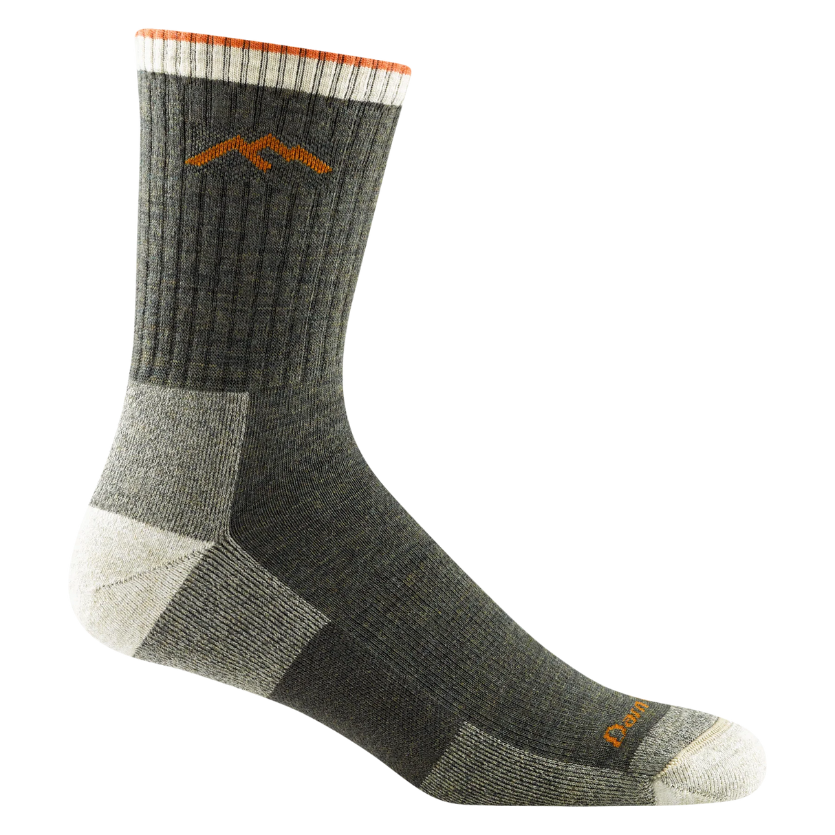 1466 Men's  Hiker Micro Crew Midweight Hiking Sock with Cushion