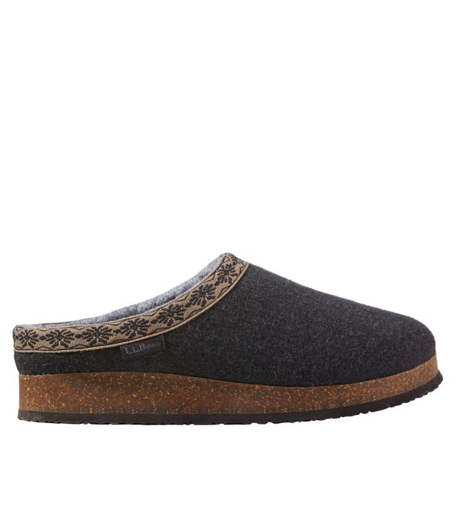 L.L. Bean Wool Slipper Clog Women's