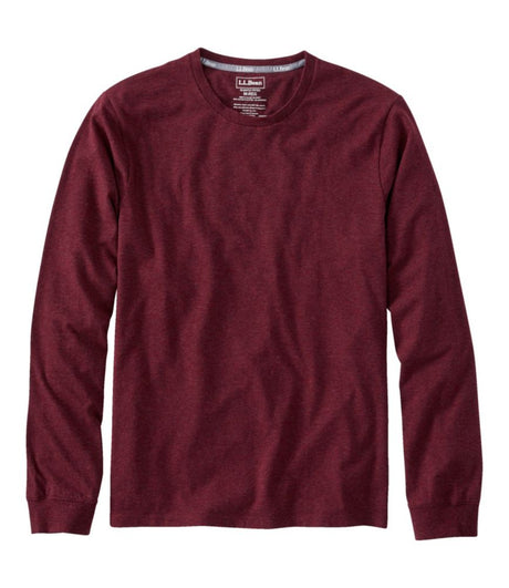 Comfort Stretch Pima Long Sleeve Tee Shirt Men's Regular