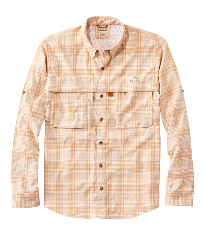 Tropicwear Woven Shirt Long Sleeve Plaid Men's Regular