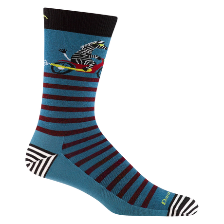 6066 Men's Animal Haus Crew Lightweight Lifestyle Sock