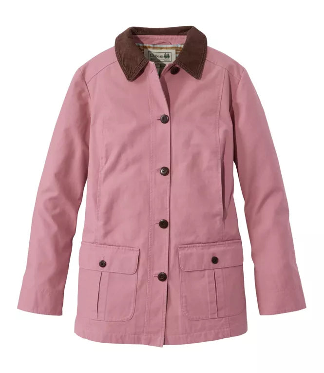 Adirondack Barn Coat Flannel Lined Women's Regular