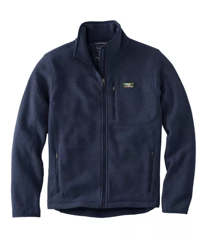 Bean's Sweater Fleece Full Zip Jacket Men's Regular