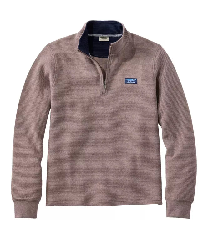 Lakewashed Double-Knit Quarter-Zip Long Sleeve Men's Regular