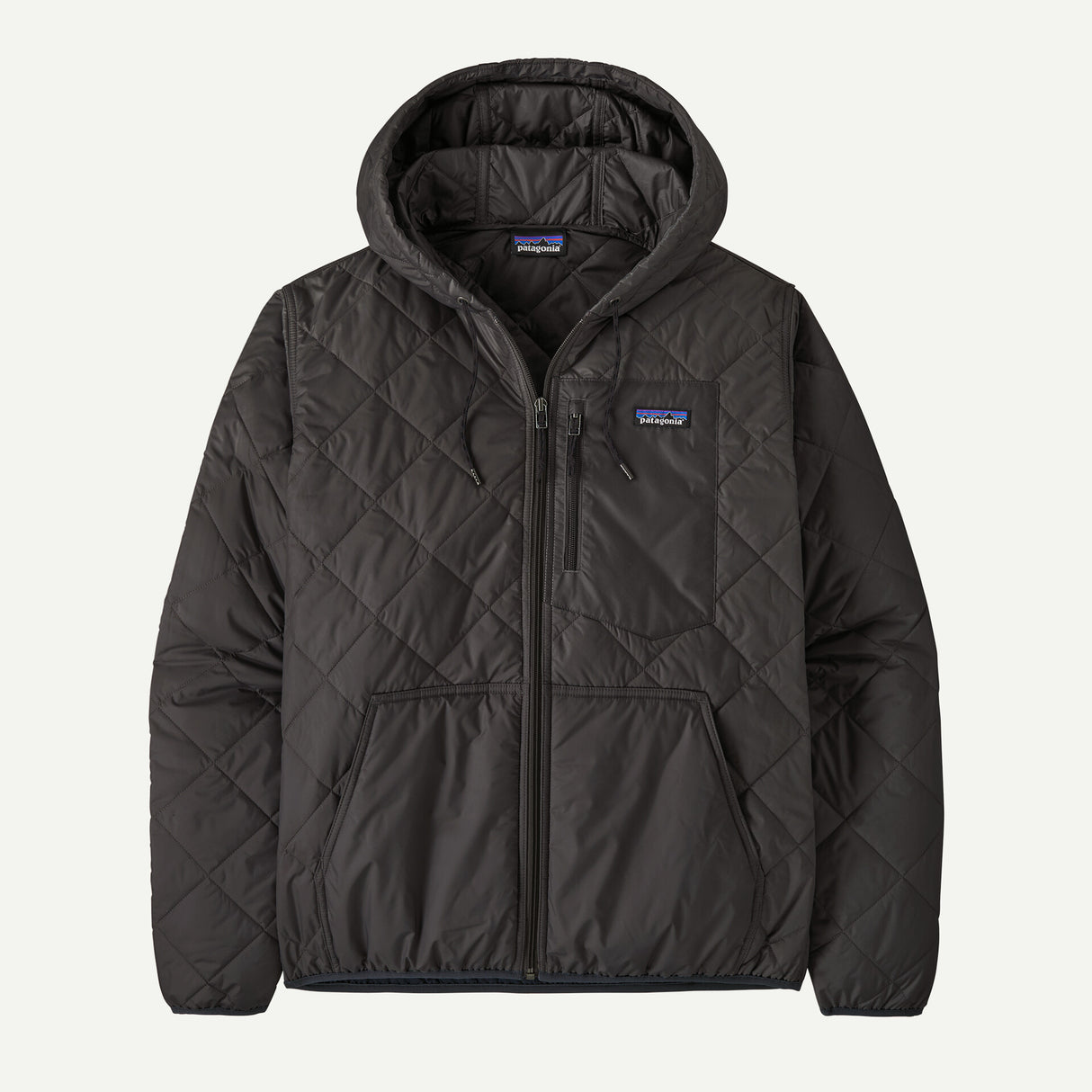 M's Diamond Quilted Bomber Hoody