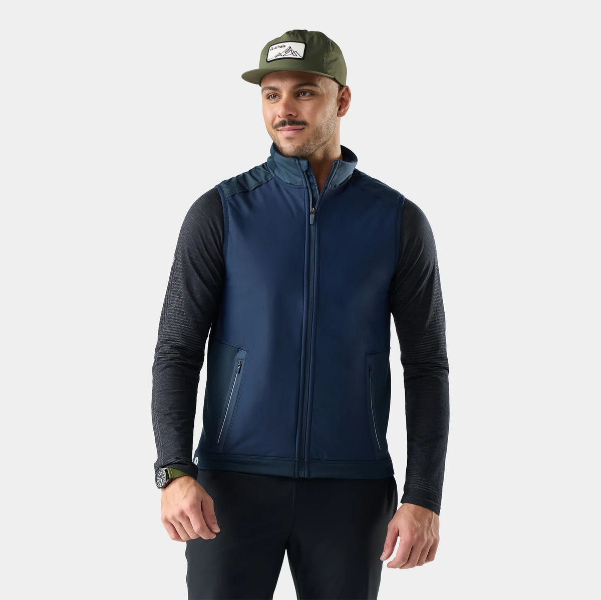 Men's Active Fleece Wind Insulated Vest