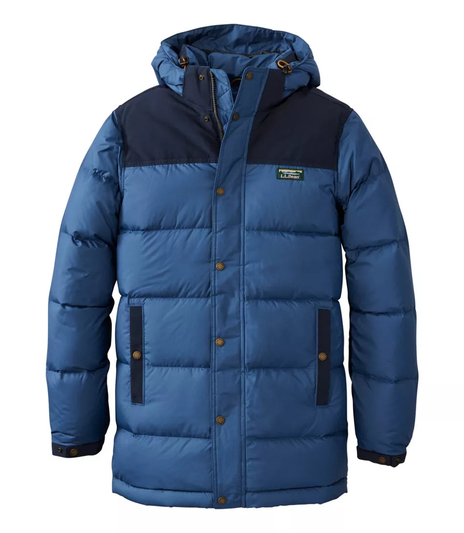 Mountain Classic Down Parka Color Block Men's Regular