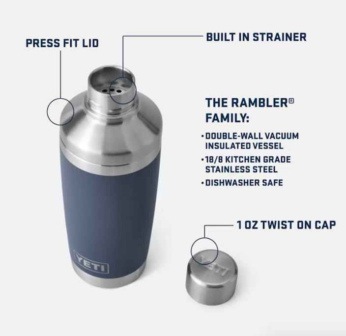 Rambler 20 oz Cocktail Shaker