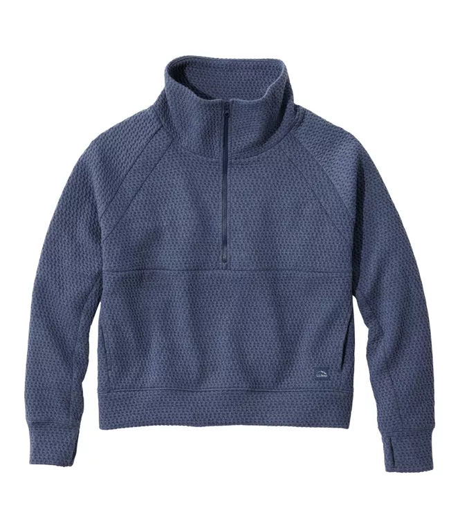 Ridgeknit Half Zip Pullover Women's Regular