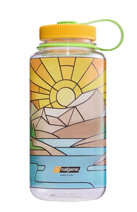 Wide Mouth 32 oz Sustain Stained Glass