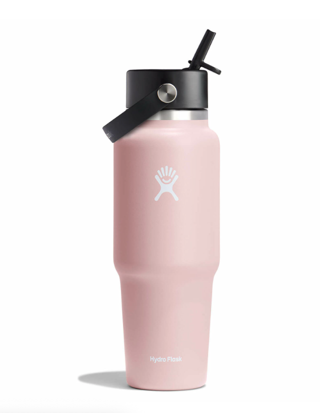 32 oz Wide Flex Straw Travel Bottle