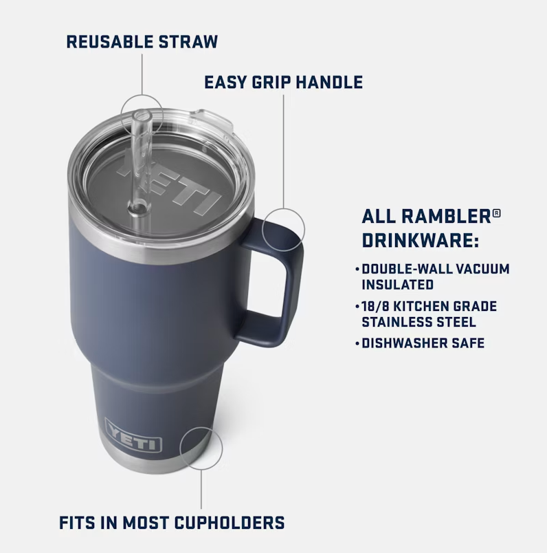 Rambler Straw Mug 35 oz
