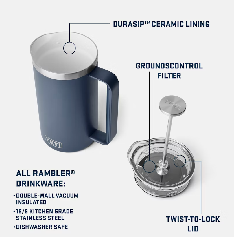 Rambler 34 oz French Press