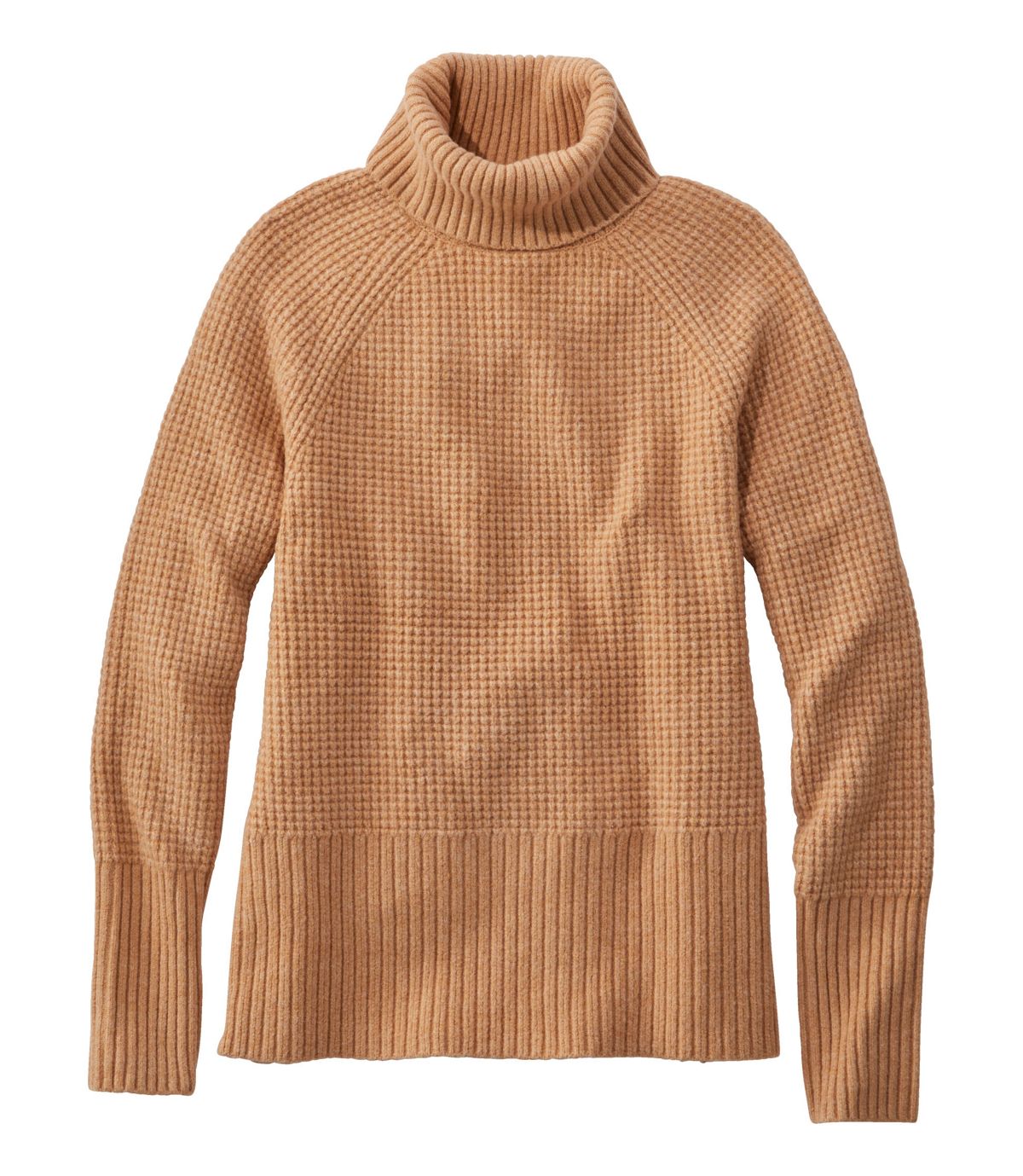 SuperSoft Waffle Turtleneck Sweater Women's Regular