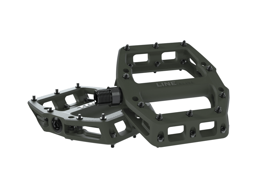 Trek Line Elite Flat Pedal Set, 9/16 (15mm)