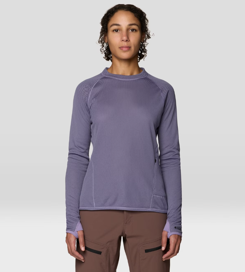 Women's Airmesh Long Sleeve Crew