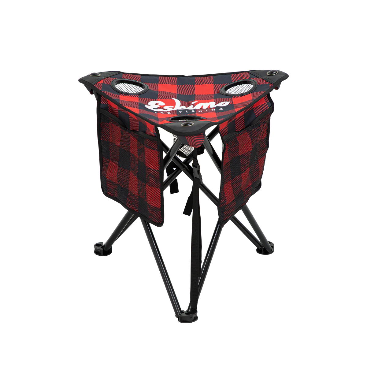 XL Tripod Stool Plaid