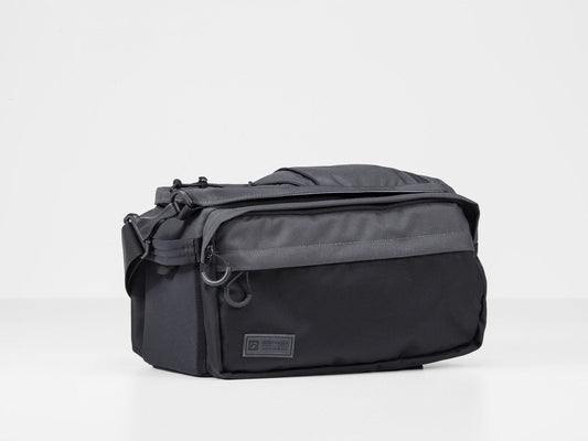 Bontrager MIK Utility Trunk Bag With Panniers, Black 2200 cu in (36.1L)