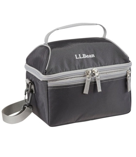 L.L.Bean Flip Top Lunch Box III Alloy Gray
