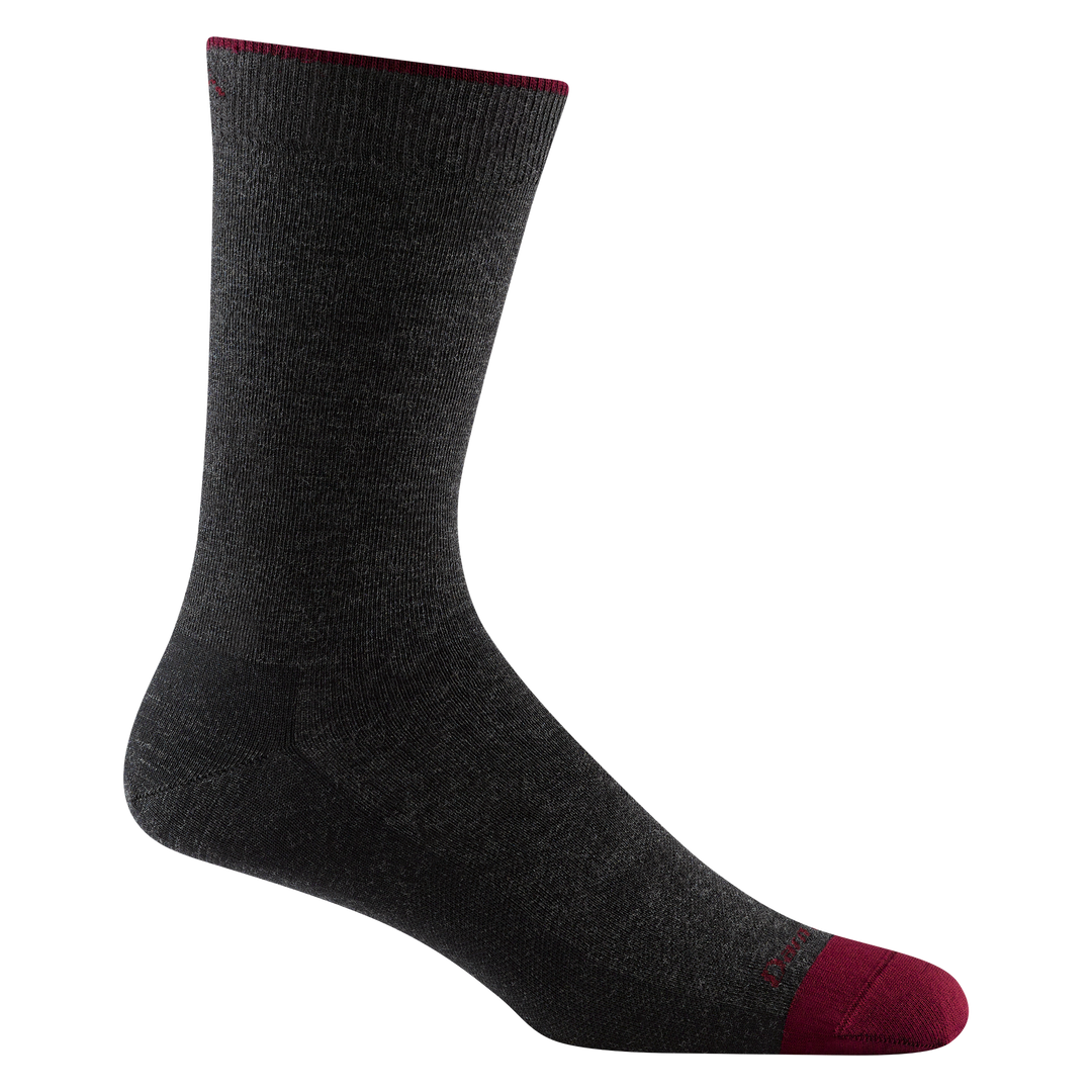 Men's Solid Crew Lightweight Lifestyle Sock