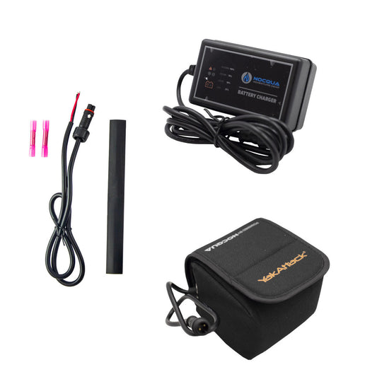 10Ah Battery Power Kit, Lithium-ion water-resistant battery pack w/charger