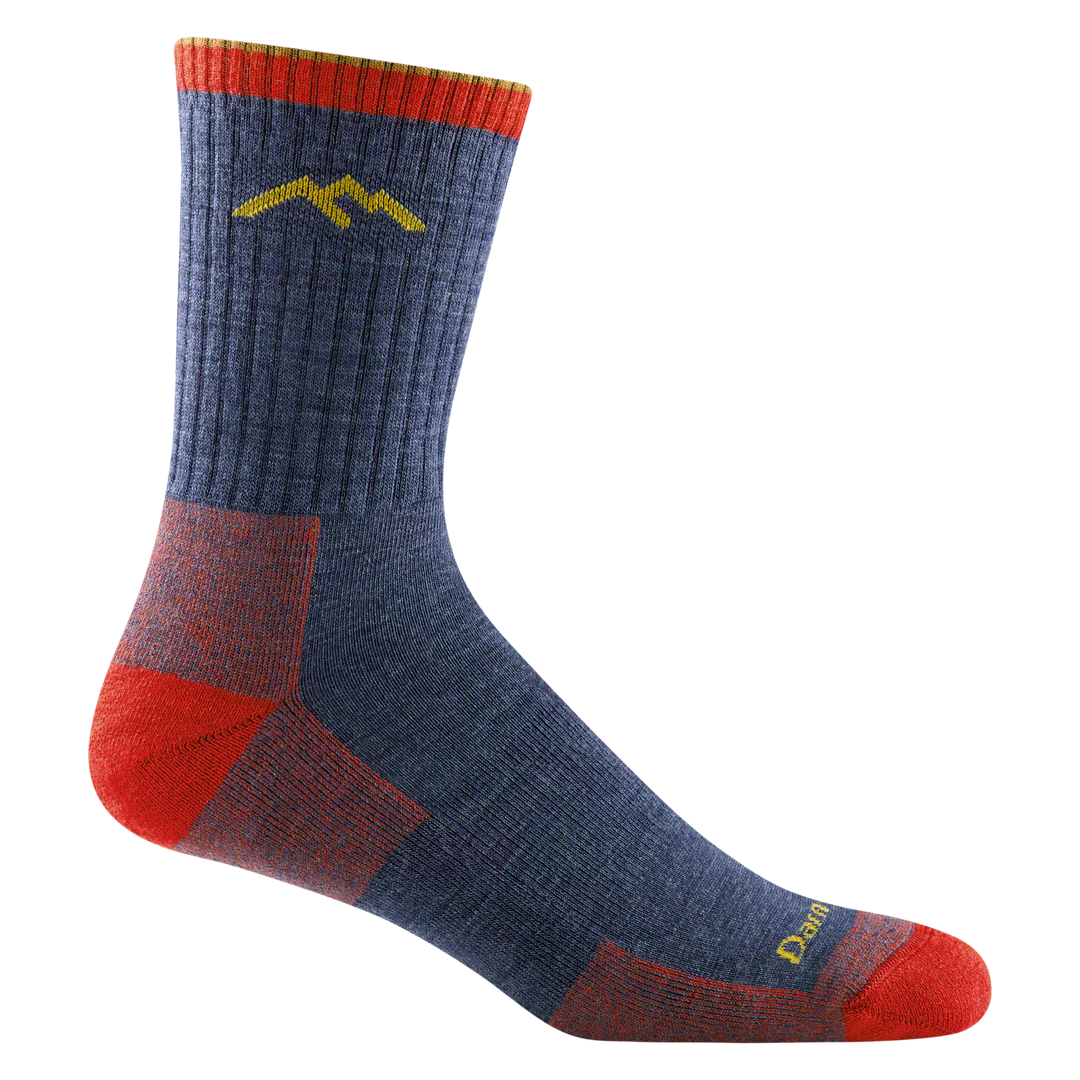 1466 Men's  Hiker Micro Crew Midweight Hiking Sock with Cushion
