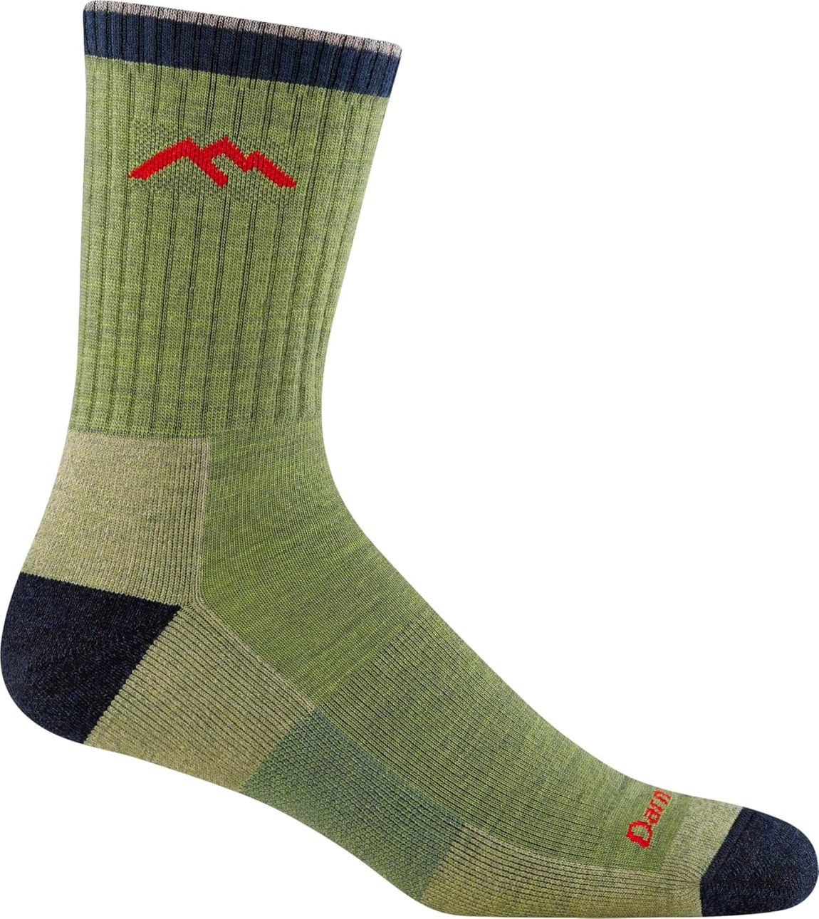 1466 Men's  Hiker Micro Crew Midweight Hiking Sock with Cushion