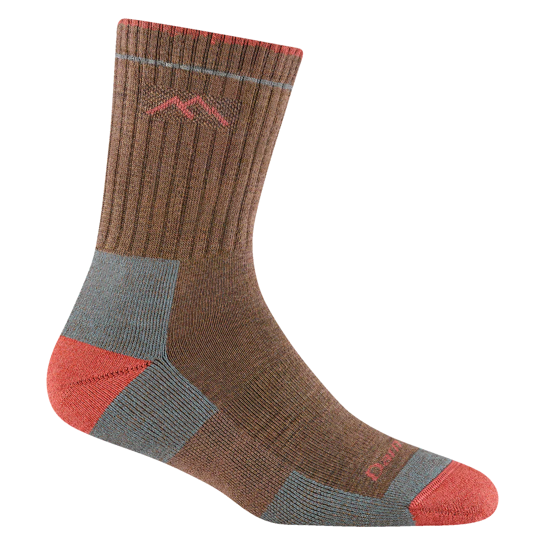 1903 Women's Hiker Micro Crew Midweight Hiking Sock with Cushion