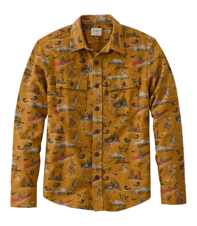 1933 Chamois Cloth Shirt Slim Fit Print Men's Regular