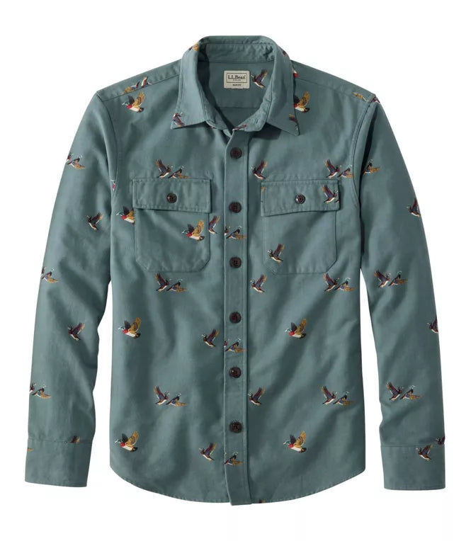 1933 Chamois Cloth Shirt Slim Fit Print Men's Regular