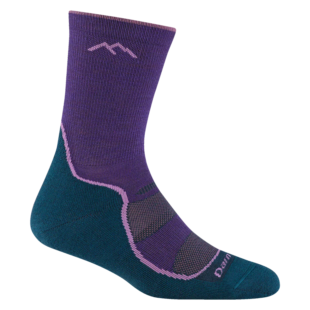 1967 Women's Light Hiker Micro Crew Lightweight Hiking Sock with Cushion