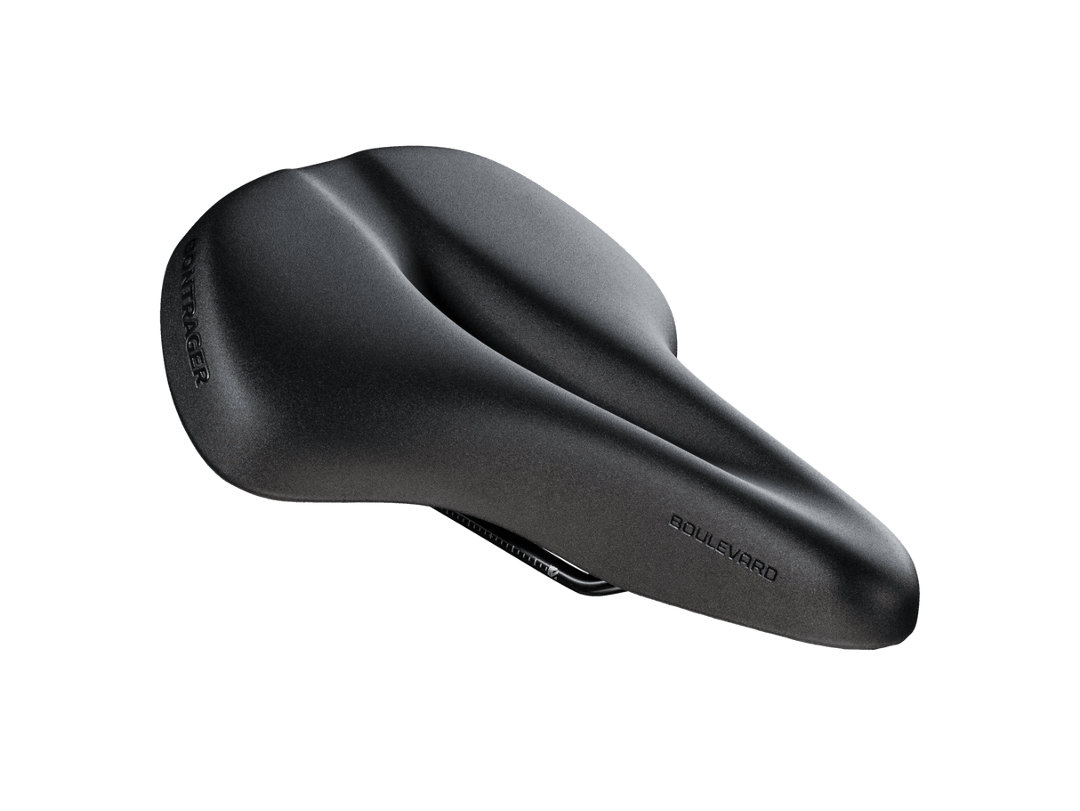 Boulevard Bike Saddle, Black 225mm