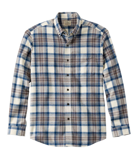 Scotch Plaid Flannel Shirt  Traditional Fit Men's Regular