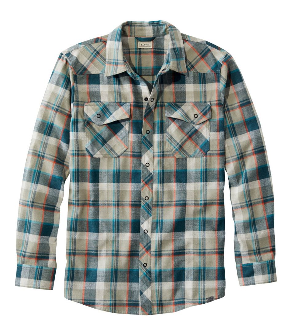 Katahdin Performance Flannel Shirt Plaid Men's Regular