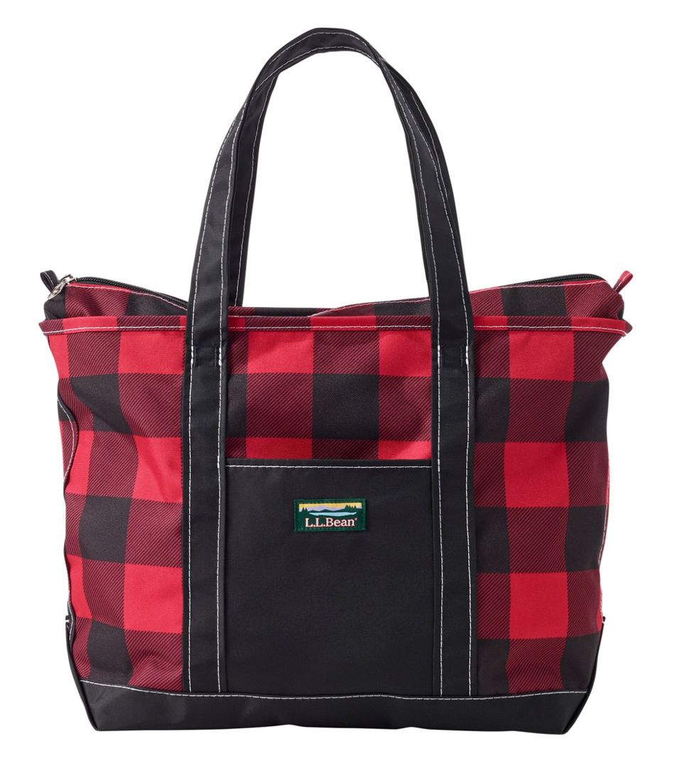 Buffalo check sale tote bag