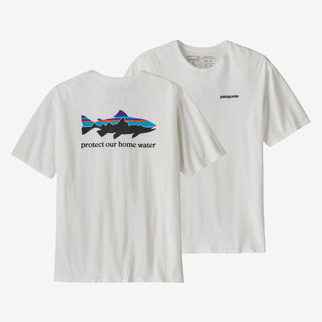 M's Home Water Trout Organic T-Shirt