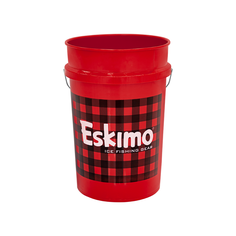 Buffalo Plaid Six-Gallon Bucket