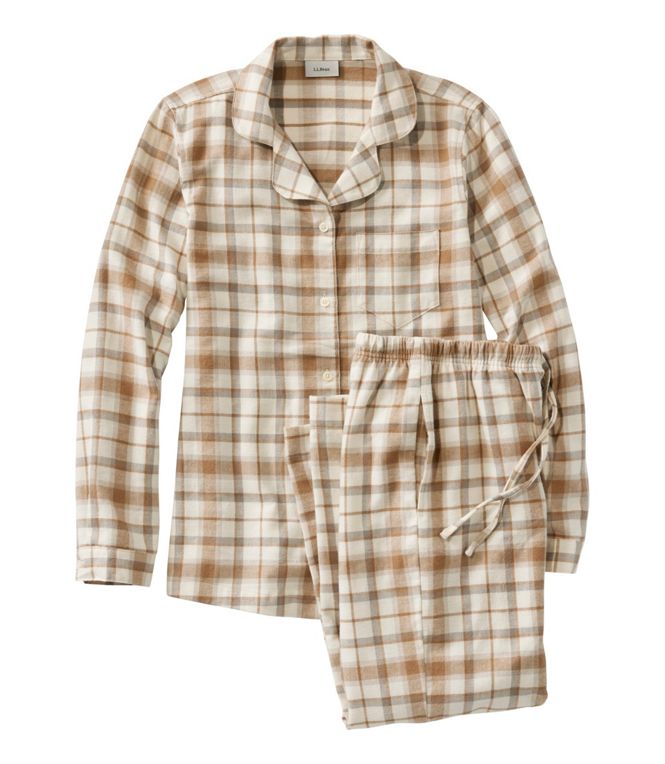 Scotch Plaid Flannel Pajamas Plaid Women's Regular