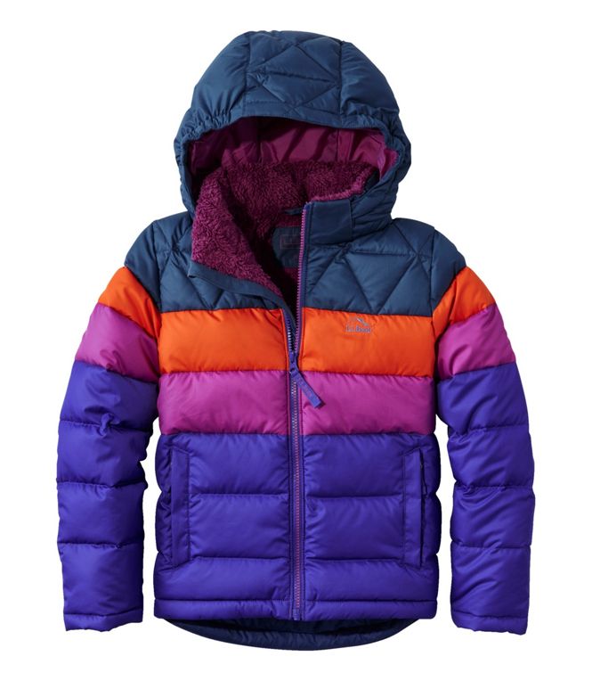 Bean's Down Jacket Color Block Kids'