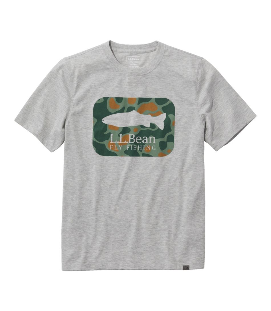 Fishing Graphic Tee Shirt Short Sleeve Men's