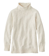 Cotton Ragg Sweaters Funnel Neck Pull Over Women's Regular