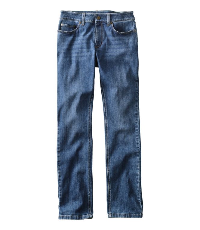 BeanFlex Mid-Rise Straight Leg Jean Women's Regular