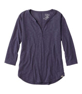 Streamside Tee Splitneck 3/4 Sleeve Women's Regular