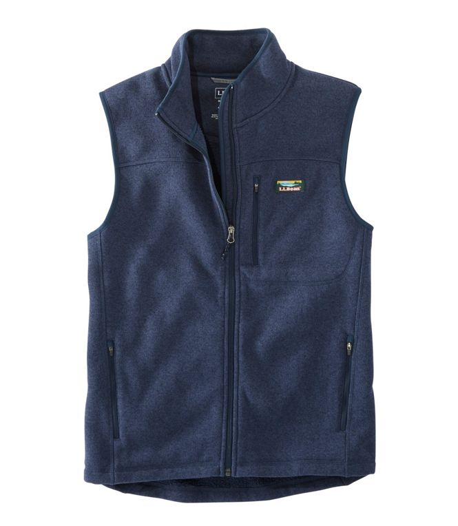 Bean's Sweater Fleece Vest Men's Regular