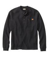 BeanBuilt Waffle Henley Men's Regular