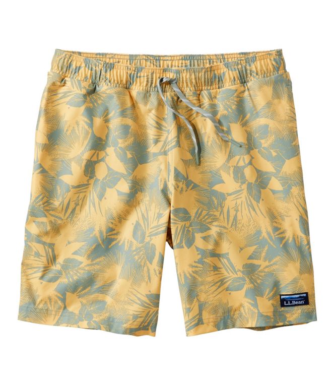 Vacationland Stretch Swim Trunk 8" Printed Men's Regular