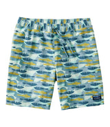 Vacationland Stretch Swim Trunk 8" Printed Men's Regular