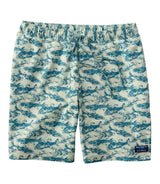 Vacationland Stretch Swim Trunk 8" Printed Men's Regular